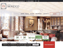 Tablet Screenshot of hotelmorescovenice.com